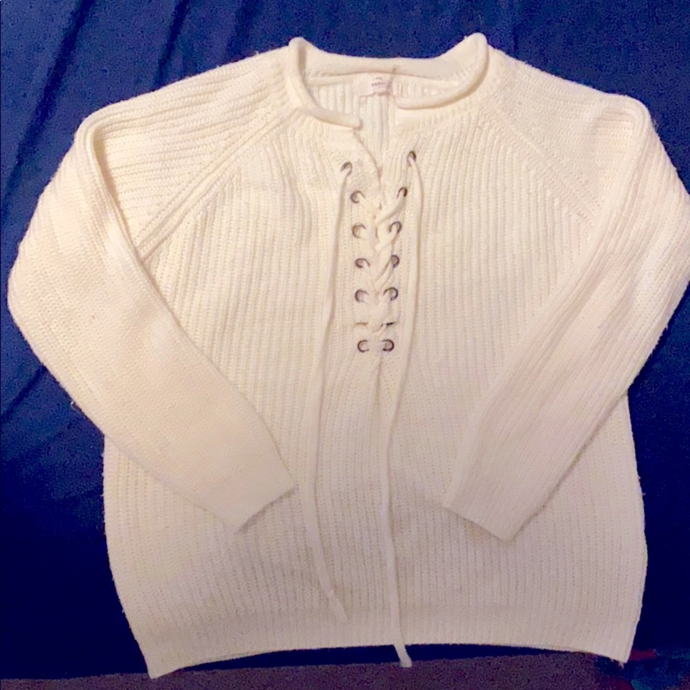 White sweater